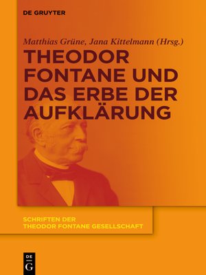 cover image of Theodor Fontane und das Erbe der Aufklärung